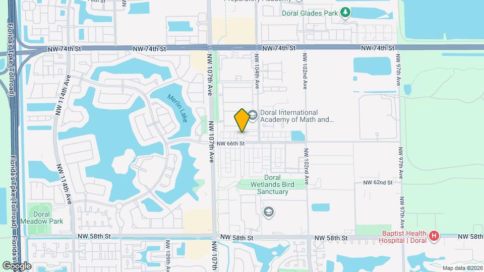 6630 NW 104th Path Map and Location Details