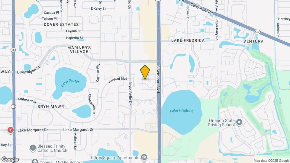 3036 S Semoran Blvd Map and Location Details