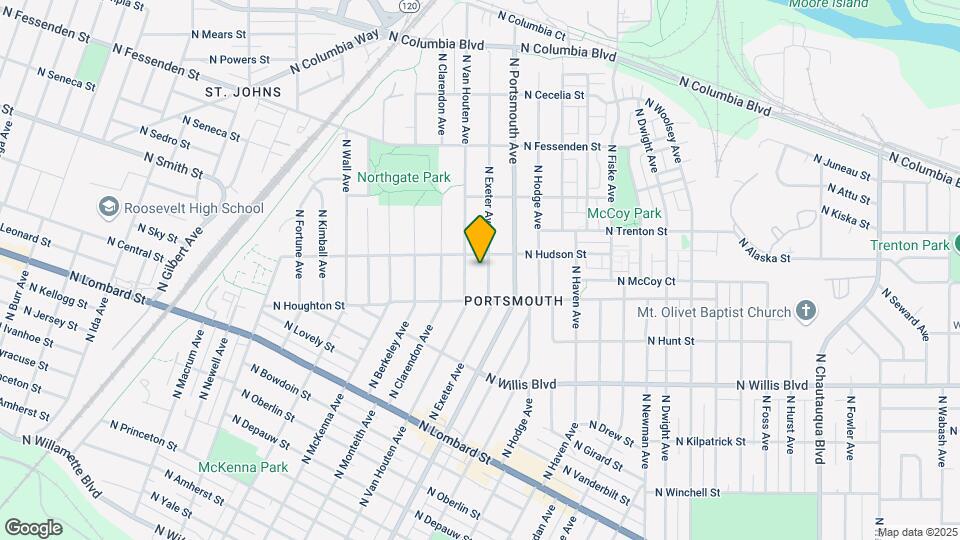 8959 N Exeter Ave Mapa y Detalles de la Ubicación