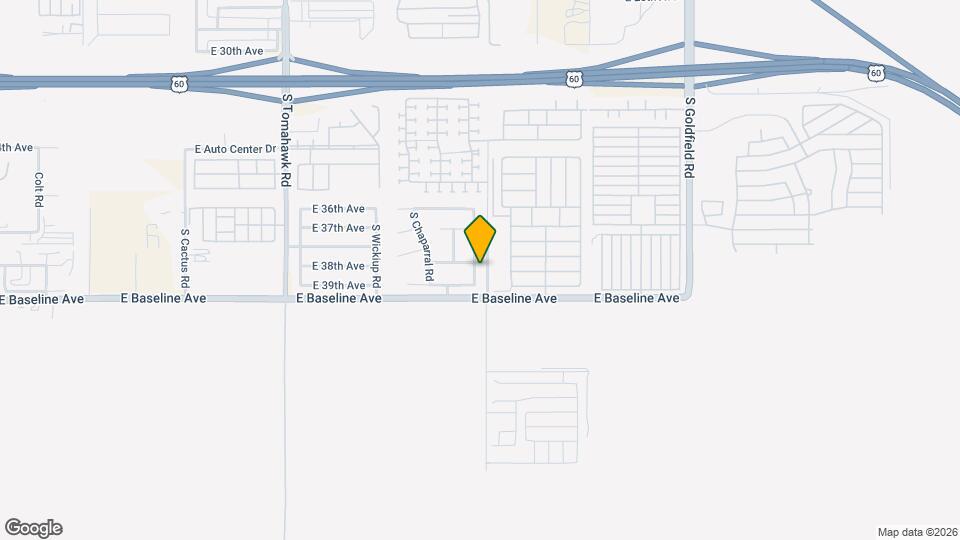 3879 S Conestoga Rd Map and Location Details