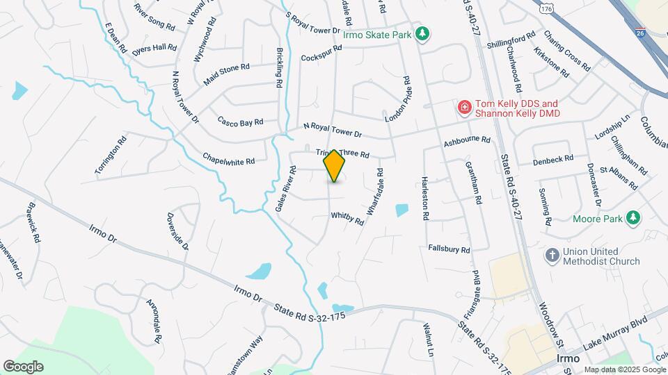 217 Chadford Rd Map and Location Details