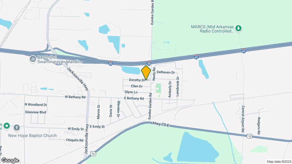 708 Dorothy Dr Map and Location Details