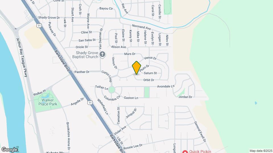 1903 Orbit Dr Map and Location Details