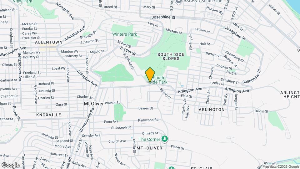 1929 Arlington Ave Map and Location Details