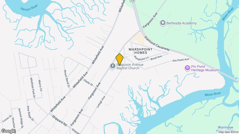 9637 Lehigh Ave Map and Location Details