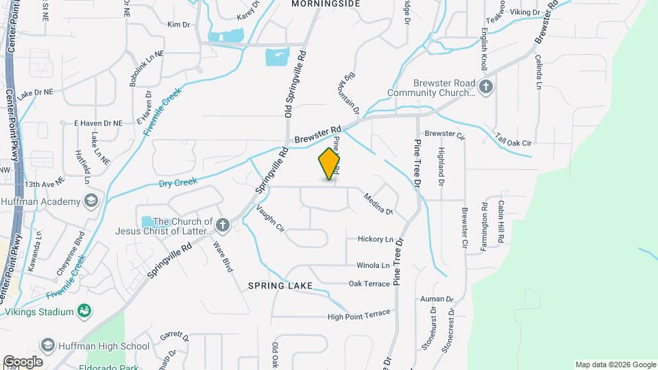 940 Pine Hill Rd Map and Location Details