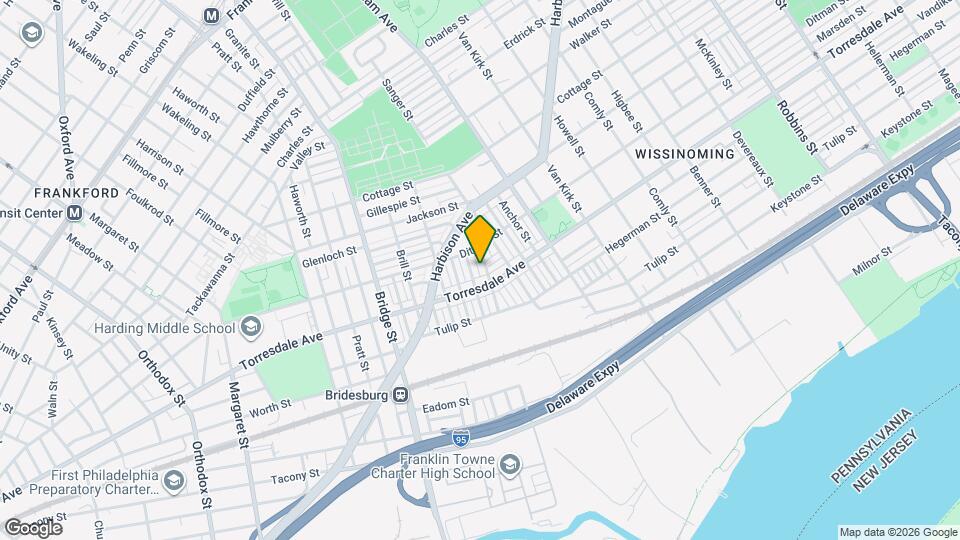 2078 Fraley St Map and Location Details