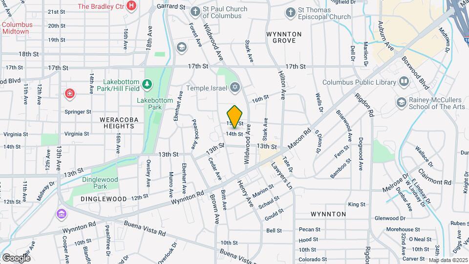 2223 14th St Mapa y Detalles de la Ubicación