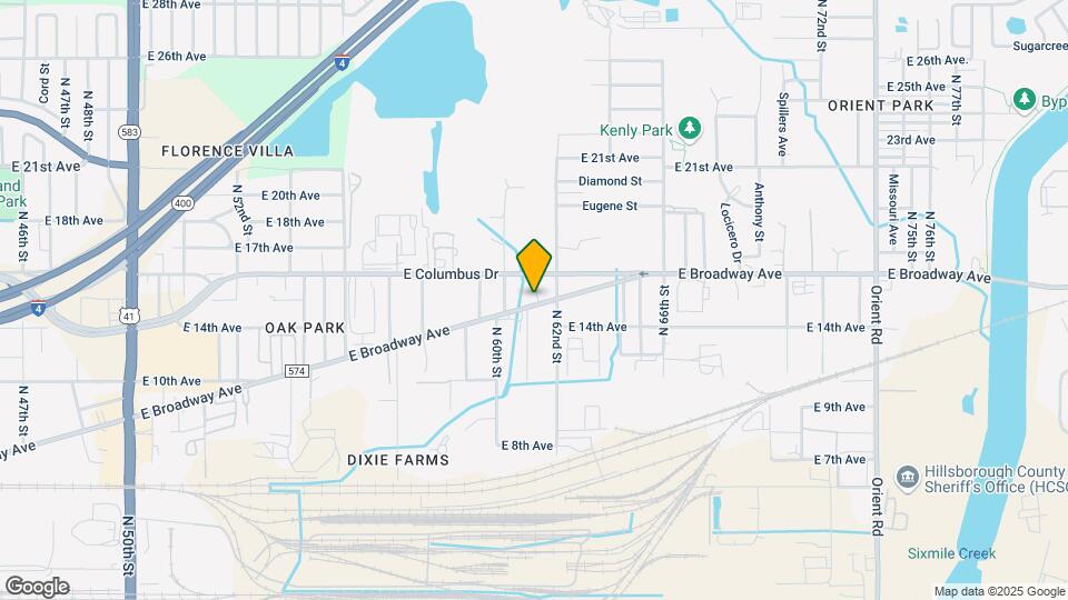6012 E Broadway Ave Map and Location Details