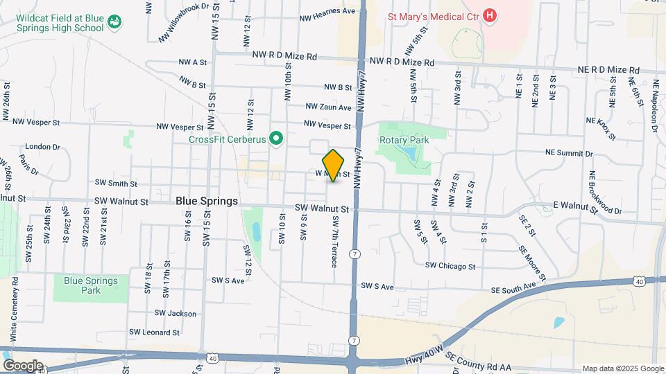 132 SW 8th St Map and Location Details