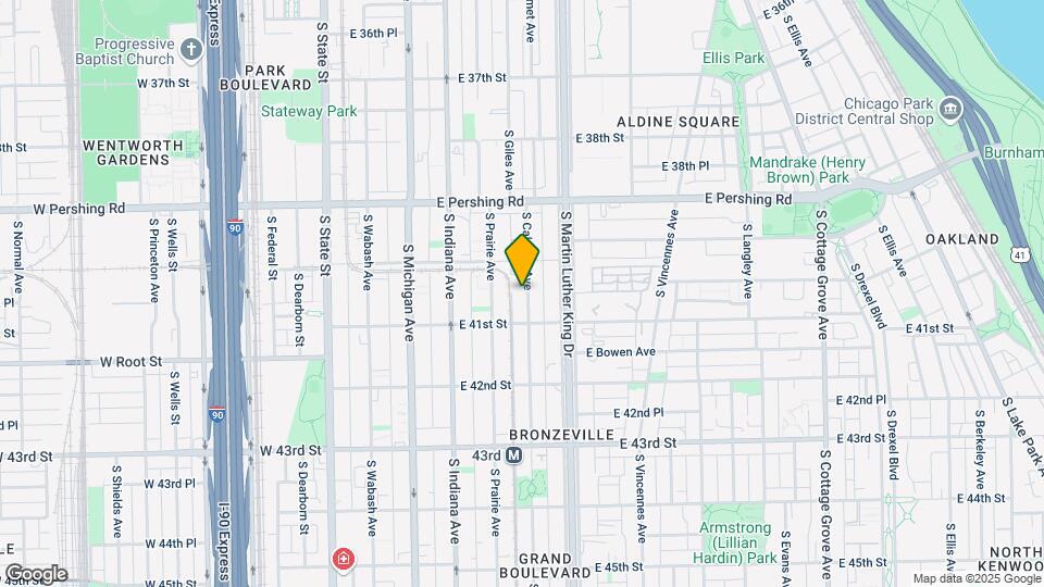 4026-4028 S Calumet Ave Map and Location Details