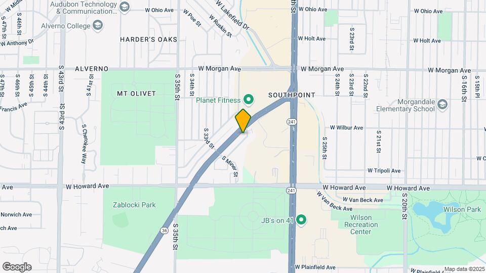 3050 W Fardale Ave, Unit lower Map and Location Details
