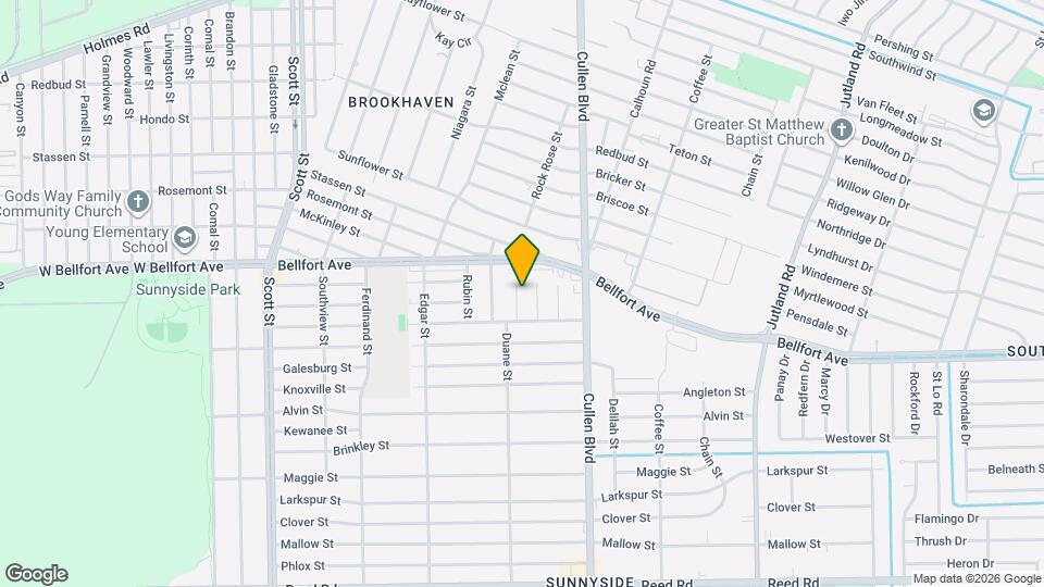 8529 Dosia St Map and Location Details