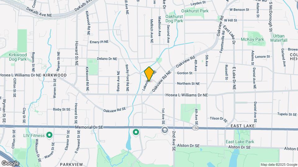 39 Lakeview Dr NE Map and Location Details
