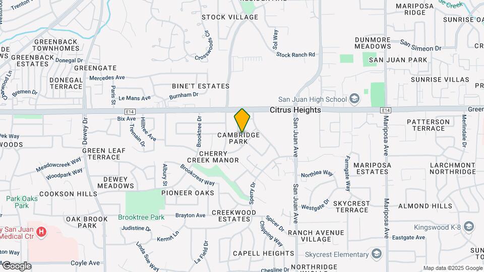 6112 Terrell Dr Map and Location Details