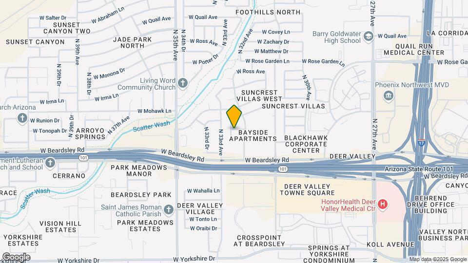 3239 W Tonopah Dr Map and Location Details