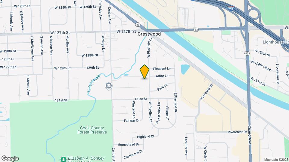 12913 Crestbrook Ct Map and Location Details