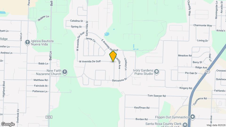 4233 W Avenida De Golf Map and Location Details