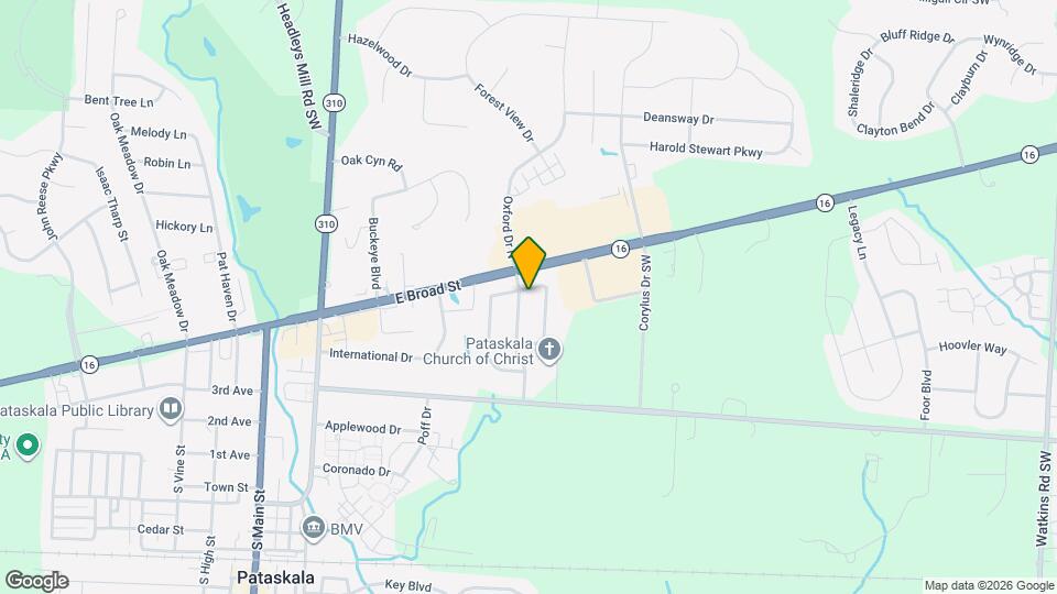 254 Oxford Dr SW Map and Location Details