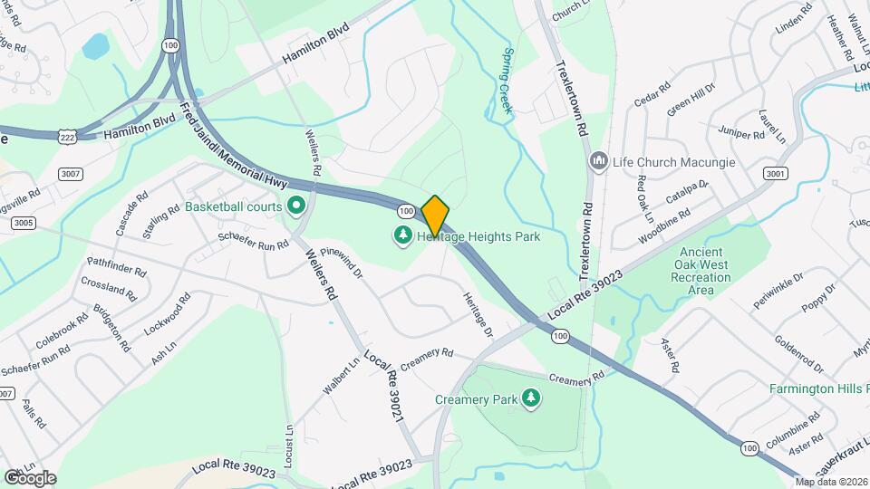 1600 Greystone Cir Map and Location Details