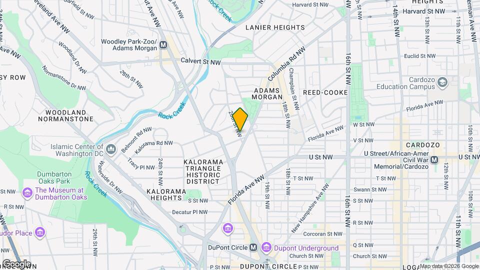 2227 20th St NW Map and Location Details