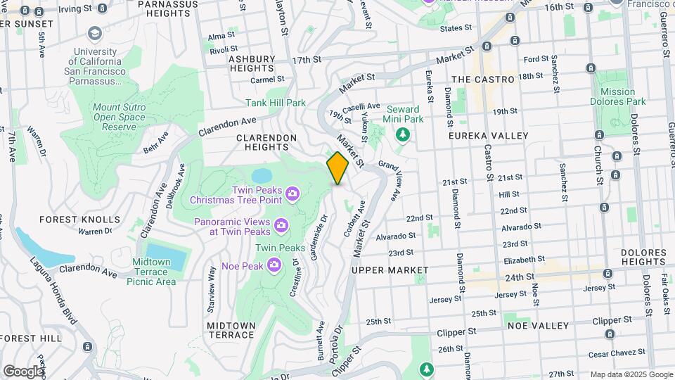 431 Burnett Ave Mapa y Detalles de la Ubicación