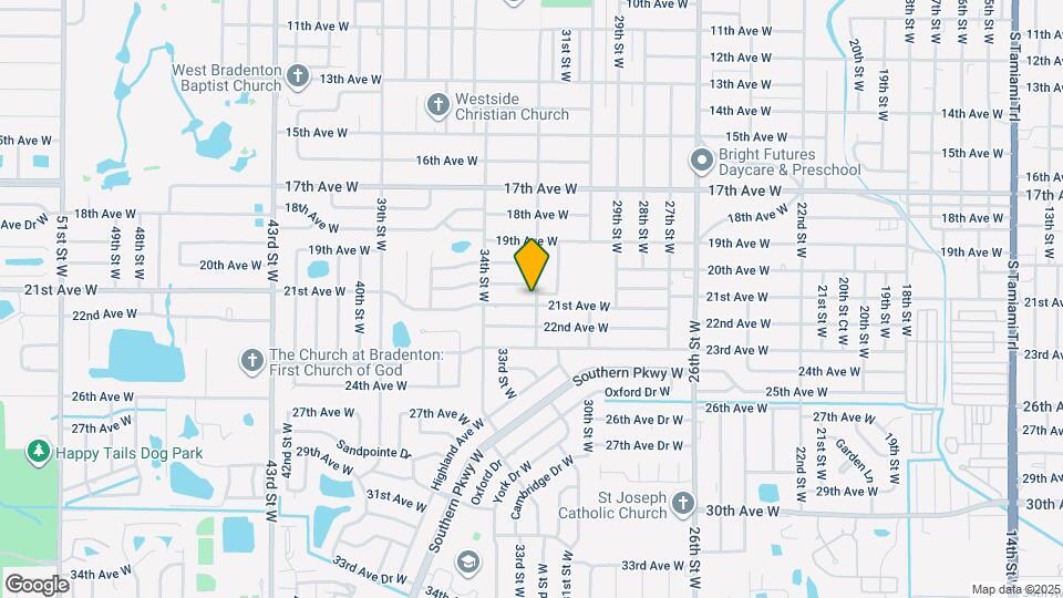 3202 21st Ave W Map and Location Details