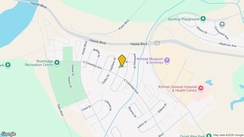 23 Kitlope St Map and Location Details