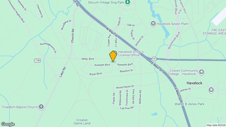 202 Kenneth Blvd Map and Location Details