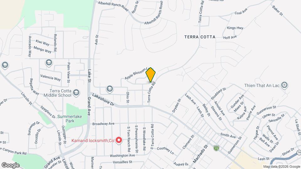 3531 Cherry Blossom Ln Map and Location Details