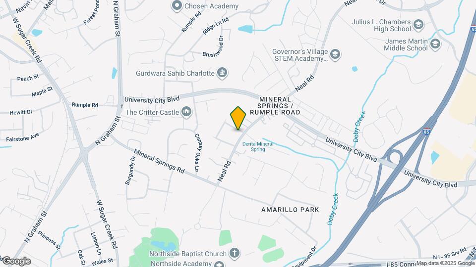 1311 Hathshire Dr Mapa y Detalles de la Ubicación