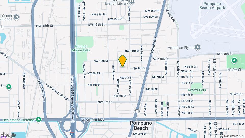 369 NW 8th Ct Map and Location Details