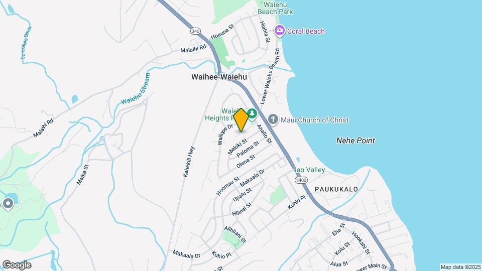 777 Kolani Pl, Unit Ocean View private studio Map and Location Details