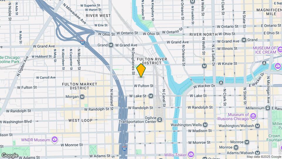 354 W Wayman St Map and Location Details