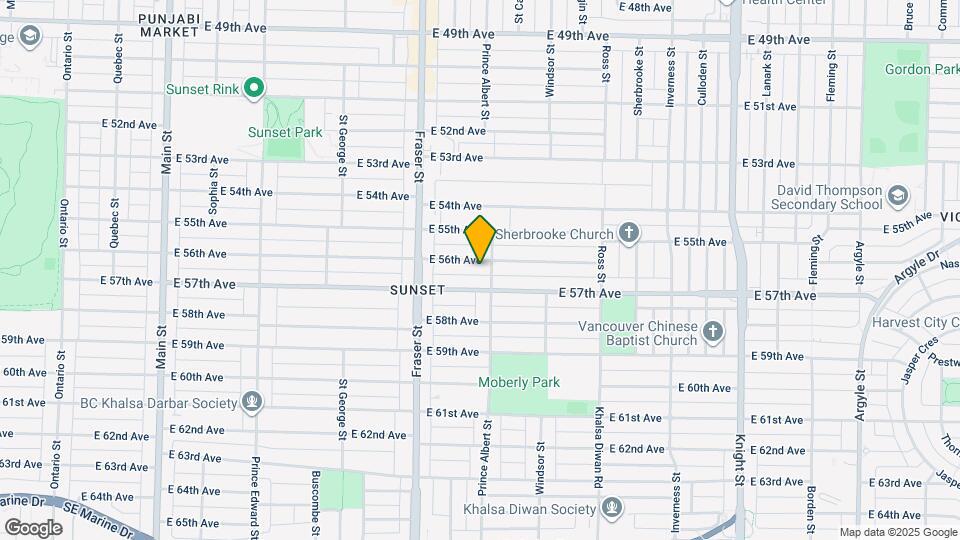 784 E 56th Ave Map and Location Details