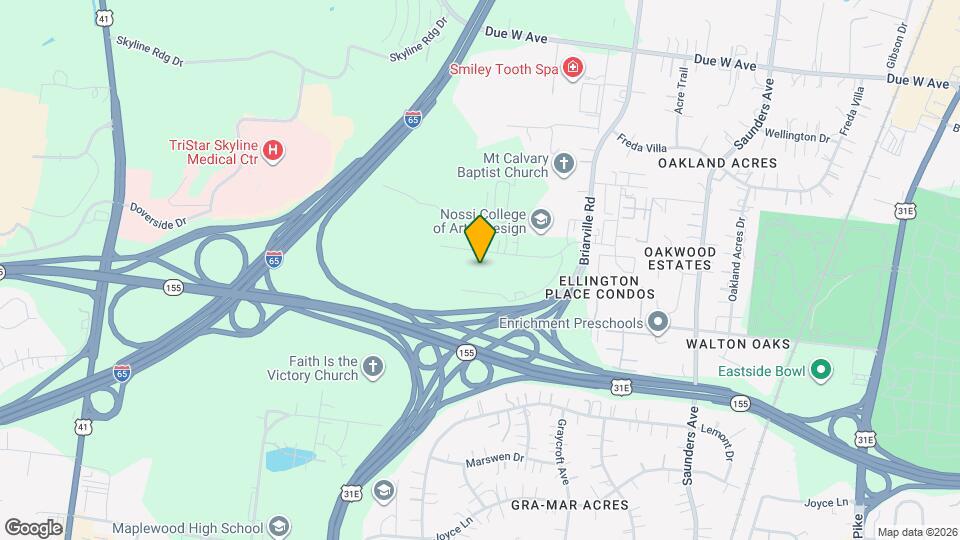 Nest at Ellington Map and Location Details