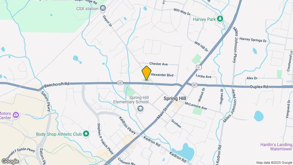 360 Beechcroft Rd Map and Location Details