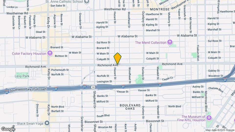 1849 Richmond Ave Map and Location Details