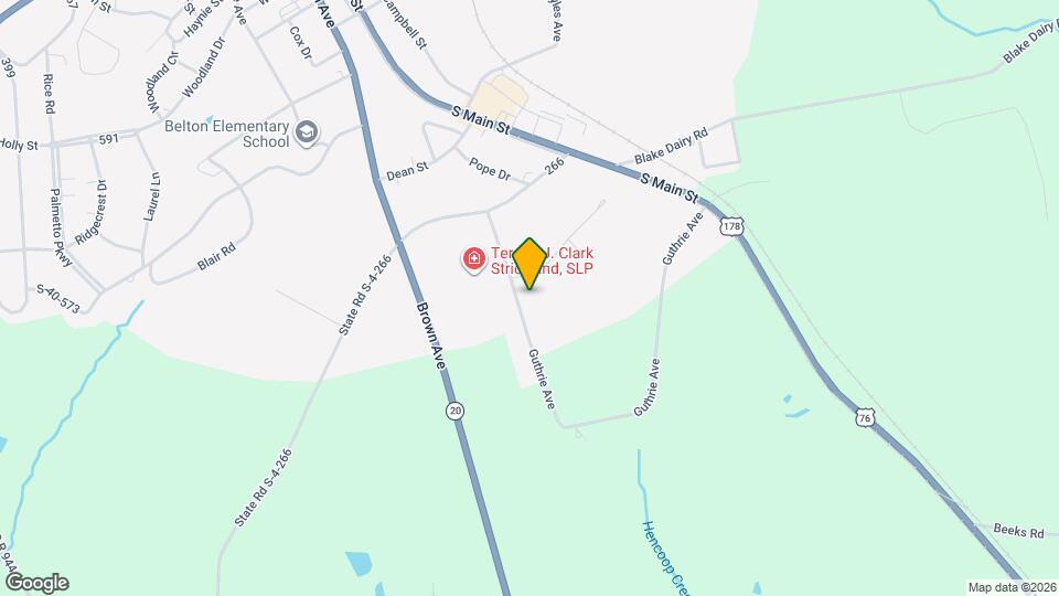 203 Guthrie Rd Map and Location Details