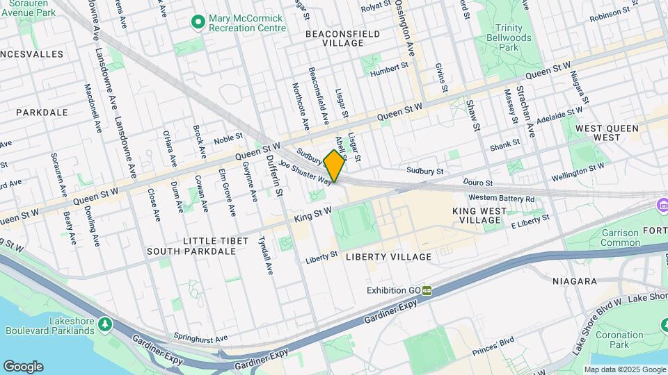 38-1538 Joe Shuster Way Map and Location Details