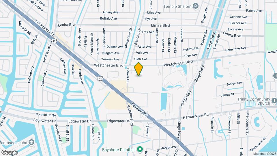 22441 Westchester Blvd Map and Location Details