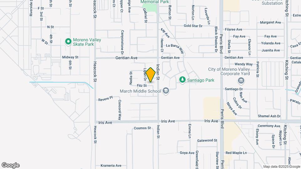 24448 Fitz St Map and Location Details