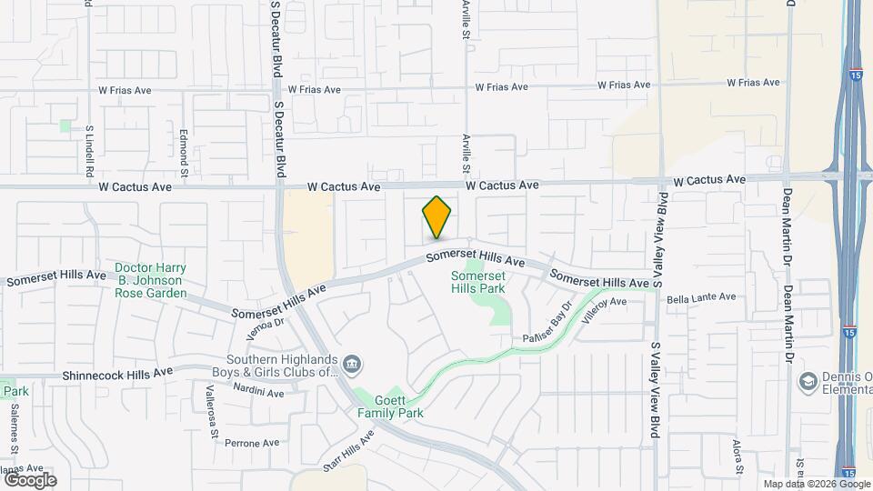 4463 El Presidio Dr Mapa y Detalles de la Ubicación