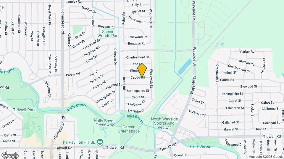 7710 Caddo Rd Map and Location Details