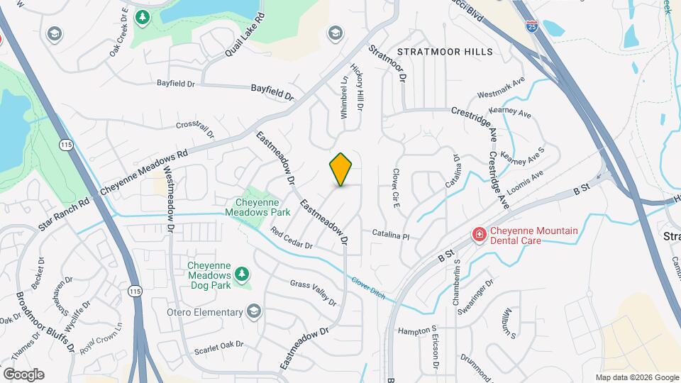3835 Glenhurst St Map and Location Details