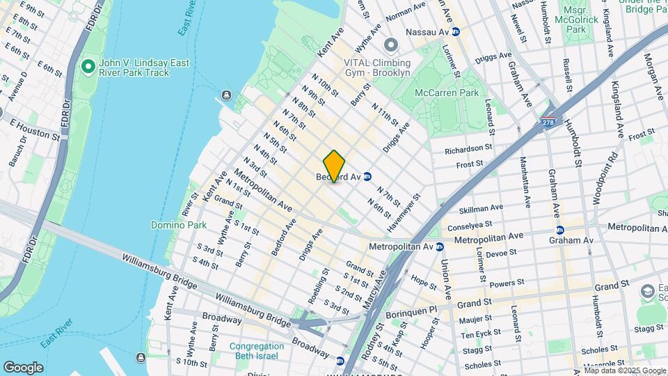 157 N 5th St Mapa y Detalles de la Ubicación