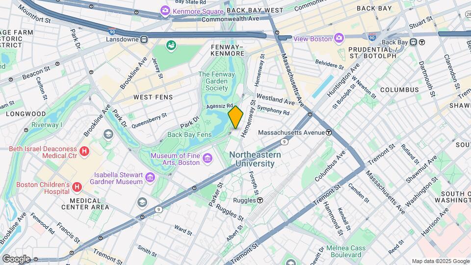 110 Fenway, Unit 20 Mapa y Detalles de la Ubicación