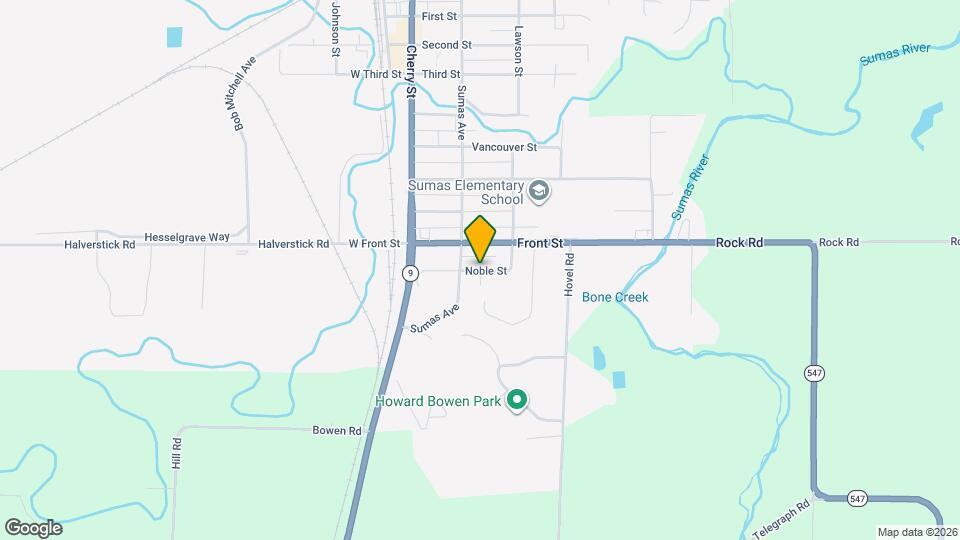 210 Noble St Mapa y Detalles de la Ubicación