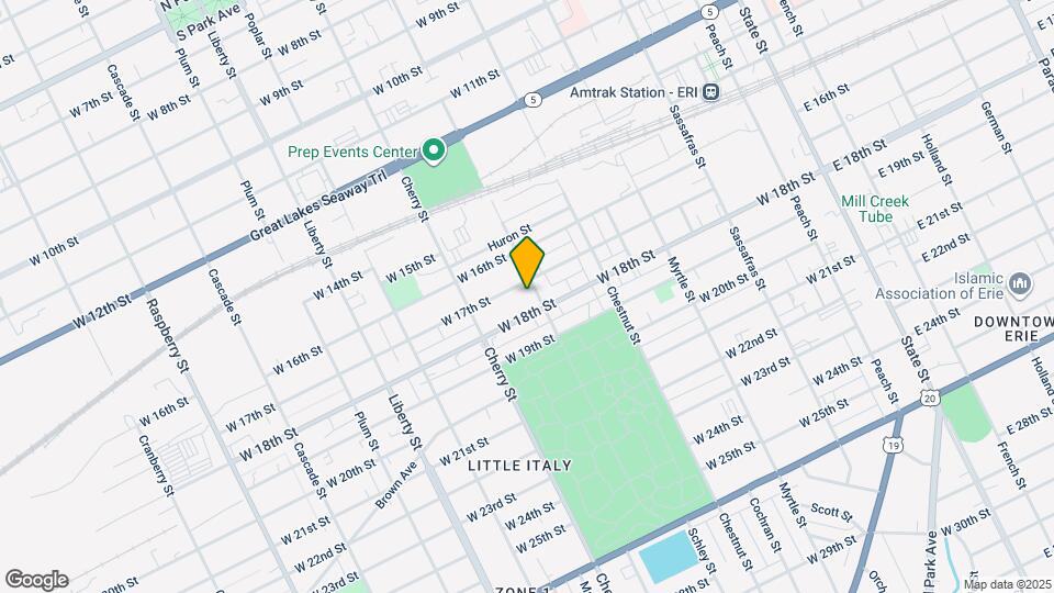 1712 Walnut St, Unit 3 Map and Location Details