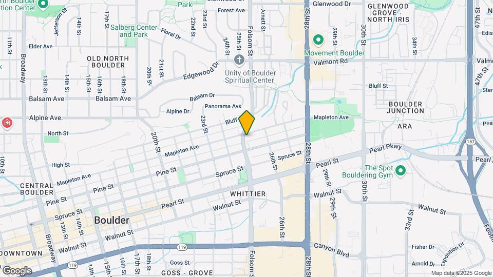 2512 Mapleton Ave Map and Location Details